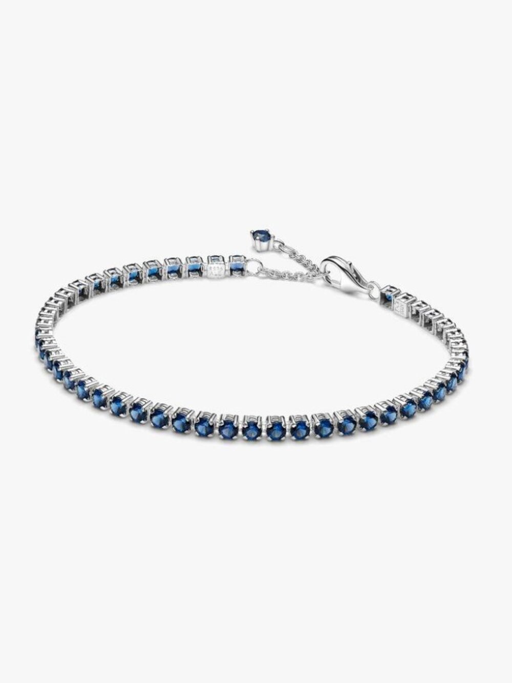 Pandora Sparkling Blue Tennis Bracelet